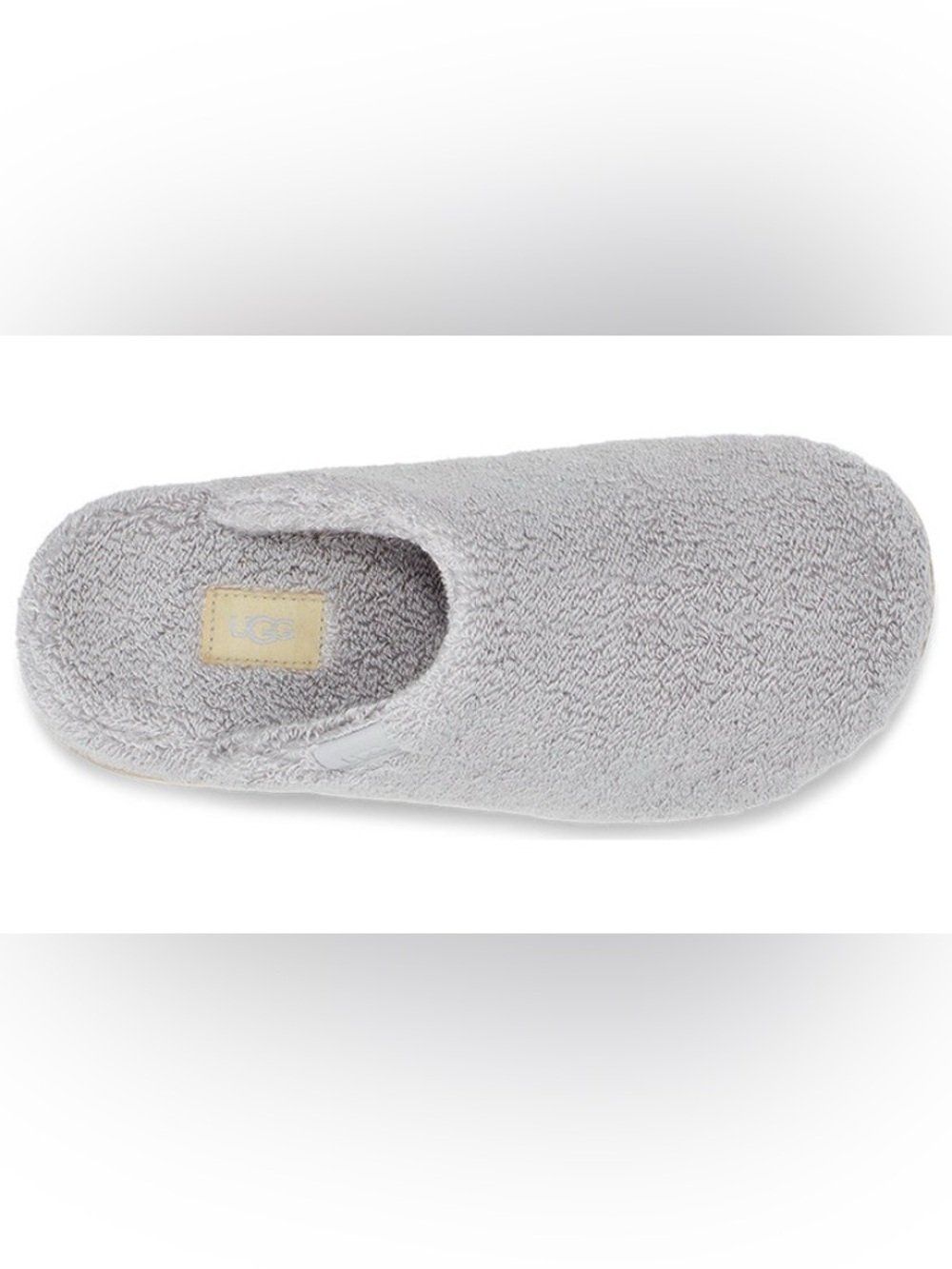 UGG Gray Cozy Terry Slide Slipper